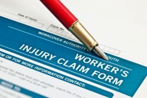 Worker's injury claim form